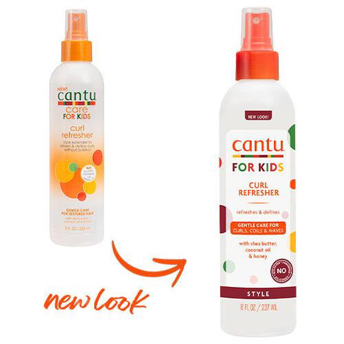 Cantu Refresher Şekillendirici Islak Görünümlü Keratinli Güçlü Saç Spreyi 236 ml