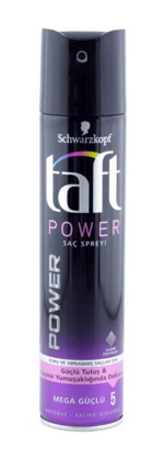 Schwarzkopf Taft Power Sabitleyici Islak Görünümlü Provitaminli Güçlü Saç Spreyi 250 ml