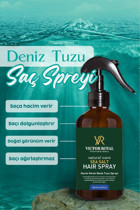 Victor Royal Dolgunlaştırıcı Islak Görünümlü Deniz Tuzlu Hafif Saç Spreyi 250 ml