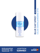 Blue Cap Uso Topico Şekillendirici Islak Görünümlü Keratinli Güçlü Saç Spreyi 100 ml