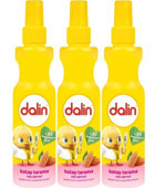 Dalin Şekillendirici Islak Görünümlü Badem Özlü Güçlü Saç Spreyi 3x200 ml