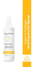 Insane Naturale Isıdan Koruyucu Islak Görünümlü Argan Yağlı Güçlü Saç Spreyi 250 ml