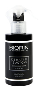 Biorin 15 Action Şekillendirici Islak Görünümlü Keratinli Güçlü Saç Spreyi 200 ml
