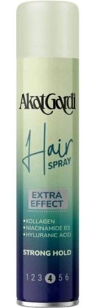 Akat Gardi Extra Effect No: 4 Şekillendirici Islak Görünümlü Keratinli Saç Spreyi 180 ml