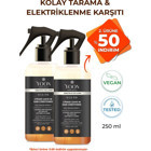 Yoon Vegan Kolay Tarama Islak Görünümlü Provitaminli Hafif Saç Spreyi 2x250 ml