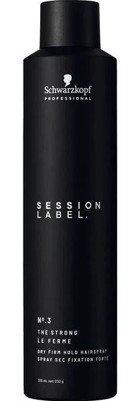Schwarzkopf Osis Session Label No: 3 Şekillendirici Islak Görünümlü Provitaminli Ekstra Güçlü Saç Spreyi 300 ml