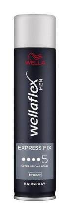 Wella Men Express Fix Sabitleyici Islak Görünümlü Provitaminli Ekstra Güçlü Saç Spreyi 250 ml