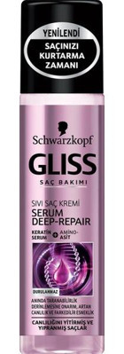 Schwarzkopf Serum Deep Repair Onarıcı Islak Görünümlü Provitaminli Hafif Saç Spreyi 200 ml