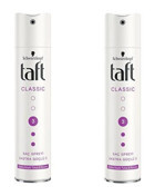 Schwarzkopf Taft Classic Sabitleyici Islak Görünümlü Provitaminli Ekstra Güçlü Saç Spreyi 2x250 ml
