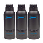 Slazenger Active Sport Mavi Pudrasız Ter Önleyici Sprey Erkek Deodorant 3x150 ml