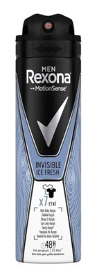 Rexona Motion Sence Pudralı Ter Önleyici Antiperspirant Sprey Erkek Deodorant 150 ml