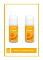 Watsons Narenciye Pudrasız Ter Önleyici Roll-On Kadın Deodorant 2x50 ml