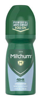 Mitchum Trıple Odor Defense Unscented Pudrasız Ter Önleyici Antiperspirant Roll-On Erkek Deodorant 100 ml