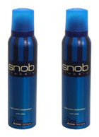 Snob Pudrasız Ter Önleyici Sprey Erkek Deodorant 2x150 ml