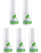 LR Aloe Vera Pudrasız Ter Önleyici Organik Antiperspirant Roll-On Unisex Deodorant 5x50 ml