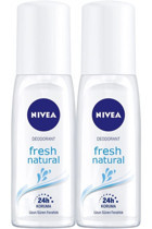 Nivea Pudrasız Ter Önleyici Organik Sprey Kadın Deodorant 2x75 ml