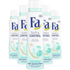 Fa Soft Control Pudrasız Ter Önleyici Antiperspirant Sprey Kadın Deodorant 5x150 ml