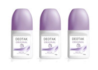 Deotak Original Pudrasız Ter Önleyici Roll-On Kadın Deodorant 3x35 ml