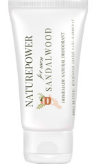Naturepower Sandal Kokulu Pudrasız Ter Önleyici Krem Erkek Deodorant 30 ml