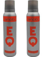 Snob Eq Pudrasız Sprey Erkek Deodorant 2x150 ml