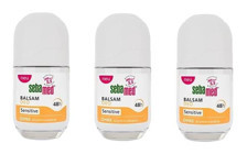 Sebamed Balsam Pudrasız Ter Önleyici Antiperspirant Roll-On Kadın Deodorant 3x50 ml