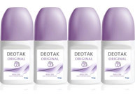 Deotak Pudrasız Ter Önleyici Antiperspirant Roll-On Kadın Deodorant 4x35 ml