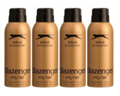 Slazenger Active Sport Gold Pudrasız Ter Önleyici Sprey Erkek Deodorant 4x150 ml