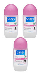 Sanex Dermo Sensitive Pudrasız Ter Önleyici Antiperspirant Roll-On Kadın Deodorant 3x50 ml