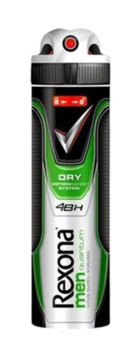 Rexona Dry Quantum Pudralı Ter Önleyici Antiperspirant Sprey Erkek Deodorant 150 ml