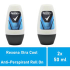 Rexona Xtra Cool Pudrasız Ter Önleyici Antiperspirant Roll-On Erkek Deodorant 2x50 ml
