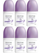 Deotak Pudrasız Ter Önleyici Antiperspirant Roll-On Kadın Deodorant 6x35 ml