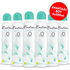 Emotion Aqua Kiss Pudrasız Ter Önleyici Sprey Kadın Deodorant 6x200 ml