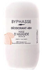 Byphasse Sweet Almond Pudrasız Ter Önleyici Roll-On Kadın Deodorant 50 ml