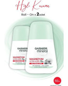 Garnier Mineral Ultra Kuru Pudrasız Ter Önleyici Antiperspirant Roll-On Kadın Deodorant 2x150 ml