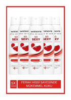 Watsons Sky Pudrasız Ter Önleyici Sprey Kadın Deodorant 5x150 ml