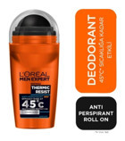 L'Oreal Paris Expert Termal Koruma Pudrasız Ter Önleyici Antiperspirant Roll-On Erkek Deodorant 50 ml