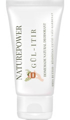 Naturepower Gül Ve Itır Kokulu Pudrasız Organik Krem Kadın Deodorant 30 ml