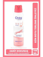Chita Beauty Touch Pudrasız Ter Önleyici Sprey Kadın Deodorant 150 ml