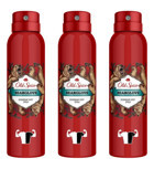 Old Spice Bearglove Pudrasız Ter Önleyici Sprey Erkek Deodorant 3x150 ml