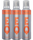 Snob Eq Pudrasız Sprey Erkek Deodorant 3x150 ml