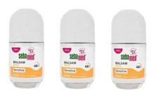 Sebamed Sensitive Pudrasız Ter Önleyici Roll-On Kadın Deodorant 3x50 ml
