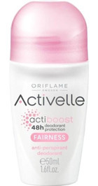 Oriflame Activelle Fairness Pudrasız Ter Önleyici Antiperspirant Roll-On Kadın Deodorant 50 ml
