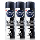 Nivea Black&White Invisible Original Pudrasız Ter Önleyici Antiperspirant Sprey Erkek Deodorant 3x150 ml