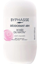 Byphasse Morning Dew Pudrasız Ter Önleyici Antiperspirant Roll-On Kadın Deodorant 50 ml