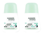 Garnier Mineral Lekesiz Koruma Pudralı Ter Önleyici Antiperspirant Roll-On Kadın Deodorant 2x50 ml