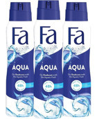 Fa Aqua Pudrasız Ter Önleyici Sprey Kadın Deodorant 3x150 ml