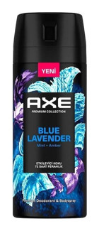 Axe Blue Lavender Pudrasız Ter Önleyici Antiperspirant Sprey Erkek Deodorant 150 ml