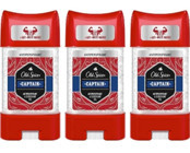 Old Spice Captain Clear Pudrasız Ter Önleyici Antiperspirant Jel-Stick Erkek Deodorant 3x70 ml