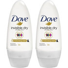 Dove Invisible Pudrasız Ter Önleyici Antiperspirant Roll-On Kadın Deodorant 2x50 ml