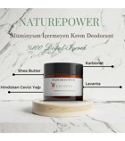 Naturepower Lavanta Kokulu Pudrasız Ter Önleyici Organik Krem Kadın Deodorant 50 ml